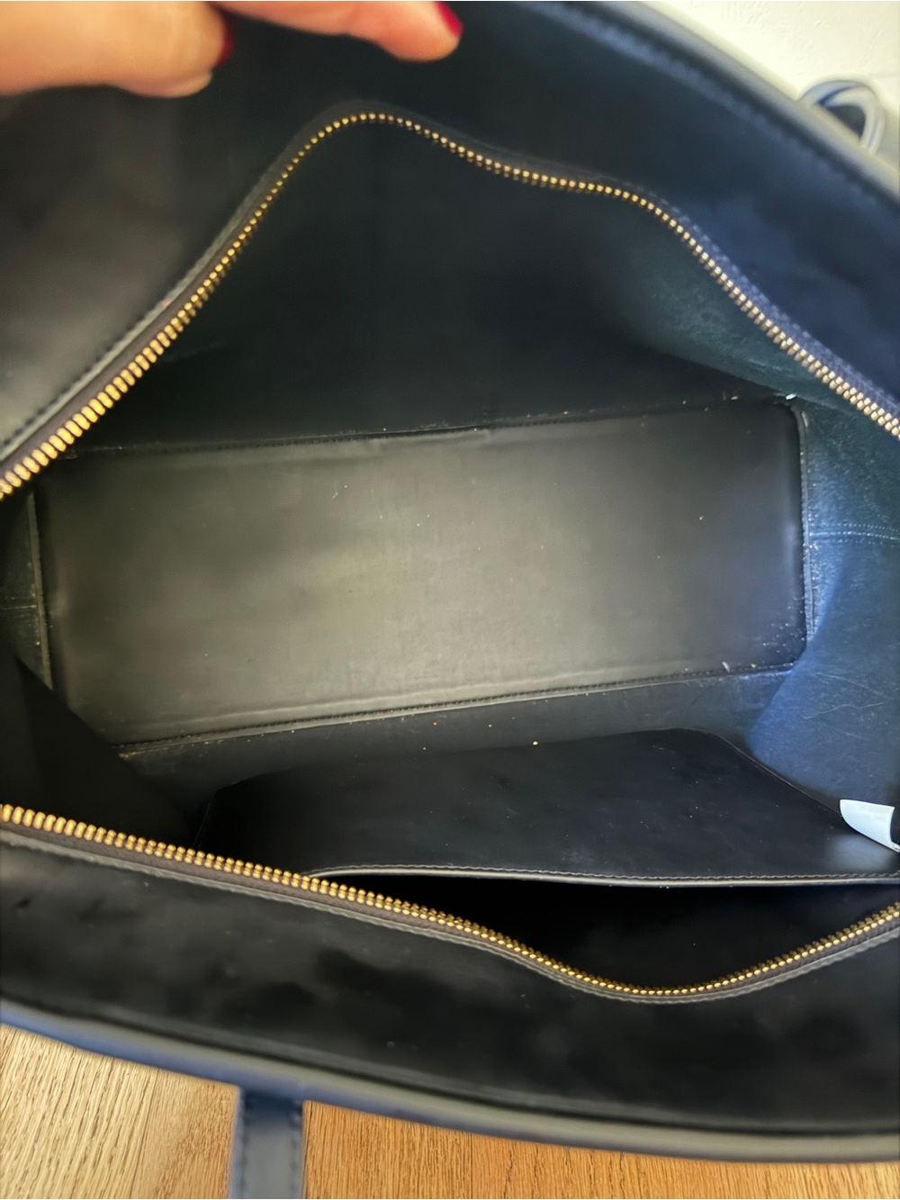 Tory Burch Gray T monogram zipper canvas tote - Picture 11 of 11